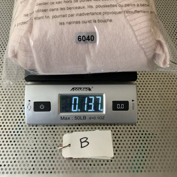 Quince Womens XL 100% Cashmere Cardigan Sweater Open Cowl Neck Pockets Pink - Picture 11 of 11